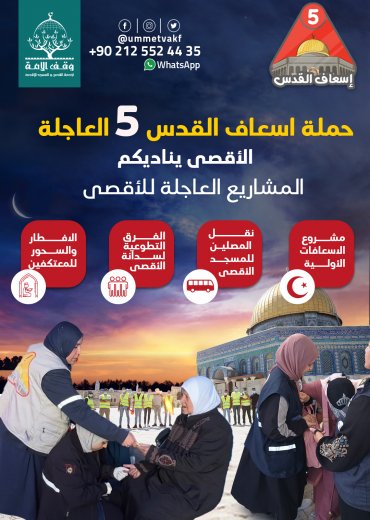المشاريع العاجلة للأقصى
