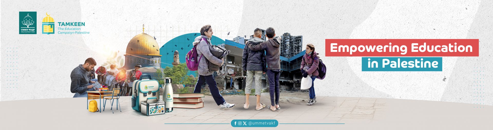 « Tamkeen », la campagne éducative en Palestine