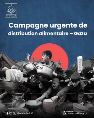 Campagne urgente de distribution alimentaire – Gaza