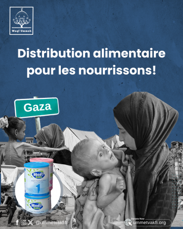 Distribution alimentaire pour les nourrissons!
