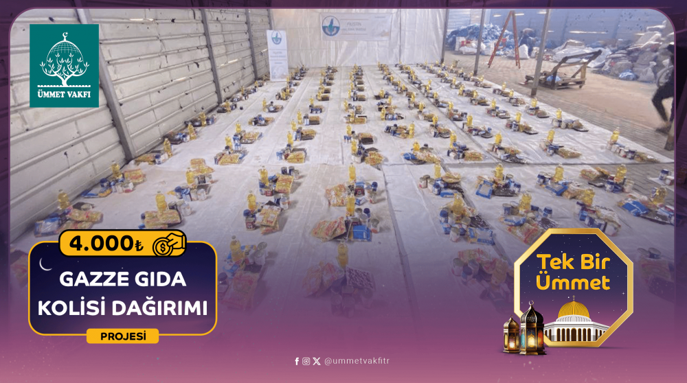 Gıda Kolisi Dağıtımı (Gazze)