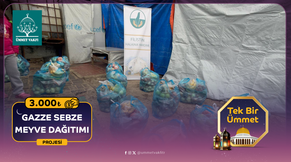 Sebze Meyve Dağıtımı (Gazze)