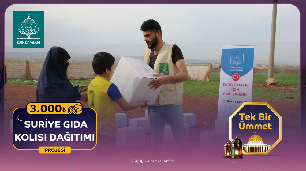 Gıda Kolisi Dağıtımı (Suriye)