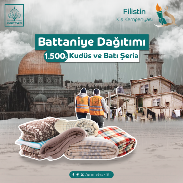 Battaniye Dağıtımı - Kudüs ve Batı Şeria