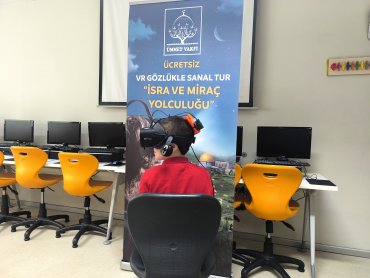 Bilgi Çağı Koleji'nde VR Gözlüklerle Miraç Yolculuğu — 4