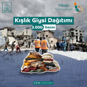 Kışlık Giysi Dağıtımı - Gazze