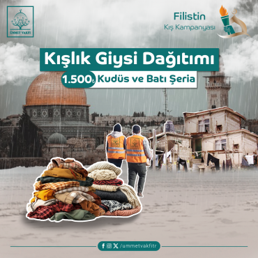 Kışlık Giysi Dağıtımı - Kudüs ve Batı Şeria