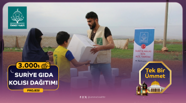 Gıda Kolisi Dağıtımı (Suriye)