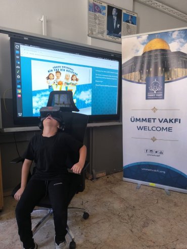 TÜGVA’nın Yaz Okulunda VR Gözlükle ‘’İsra Miraç’’ Sanal Turu — 5