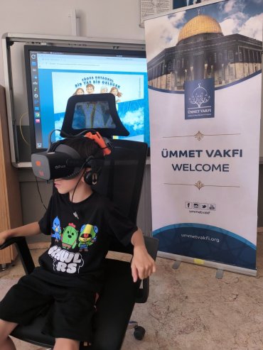 TÜGVA’nın Yaz Okulunda VR Gözlükle ‘’İsra Miraç’’ Sanal Turu — 7