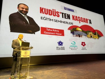 “KUDÜS’TEN KAŞGAR’A” SEMİNERİNE KATILDIK