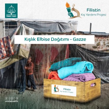 Kışlık Giysi Dağıtımı-Gazze