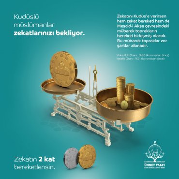 Zekatın iki kat bereketlensin