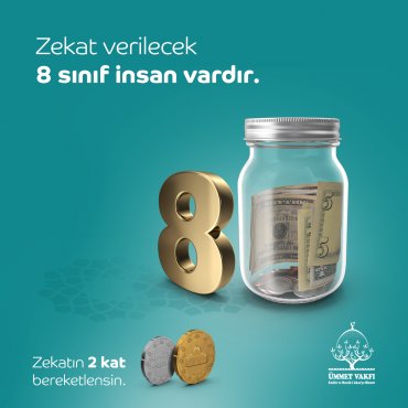 Zekatın iki kat bereketlensin