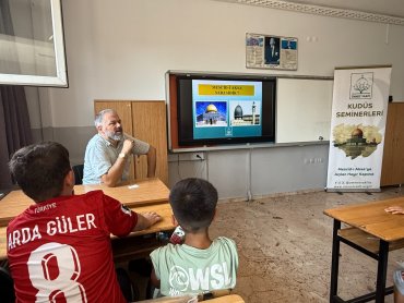 TÜGVA Yaz Kampı’nda Özgür Kudüs'ü Konuştuk — 4