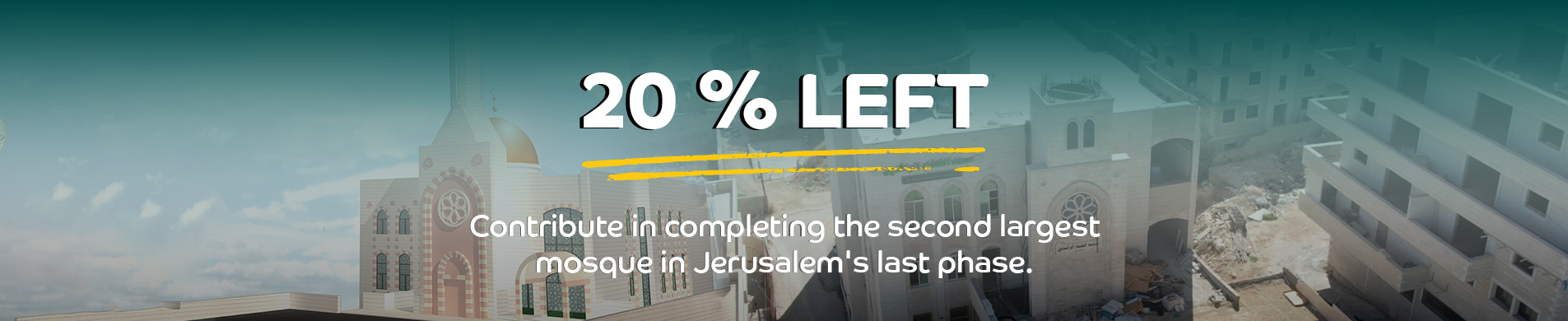 Build a Mosque in al Quds
