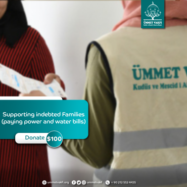 Supporting indebted Families (paying power and water bills)