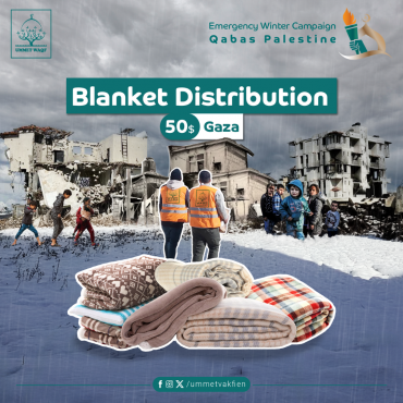Blanket Distribution - Gaza